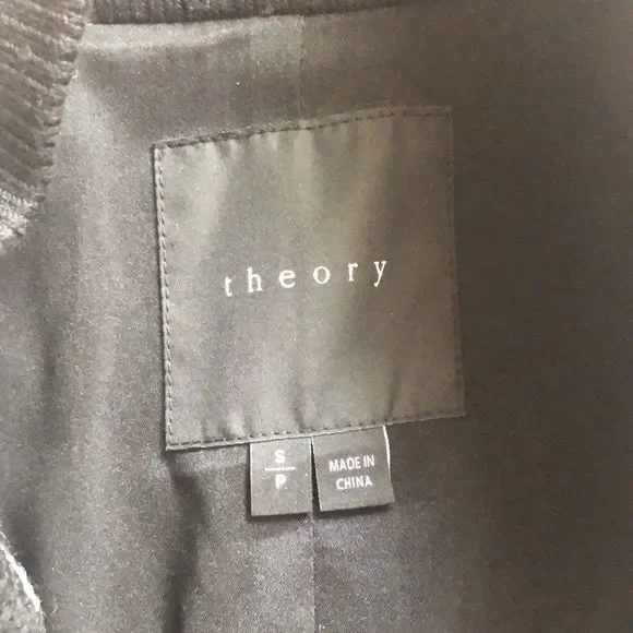Theory Danvey Houndstooth Coat